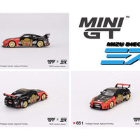 Mini GT 1:64 LB-Silhouette WORKS GT NISSAN 35GT-RR Ver.1 “BARONG”  MINI GT x MIZU Diecast