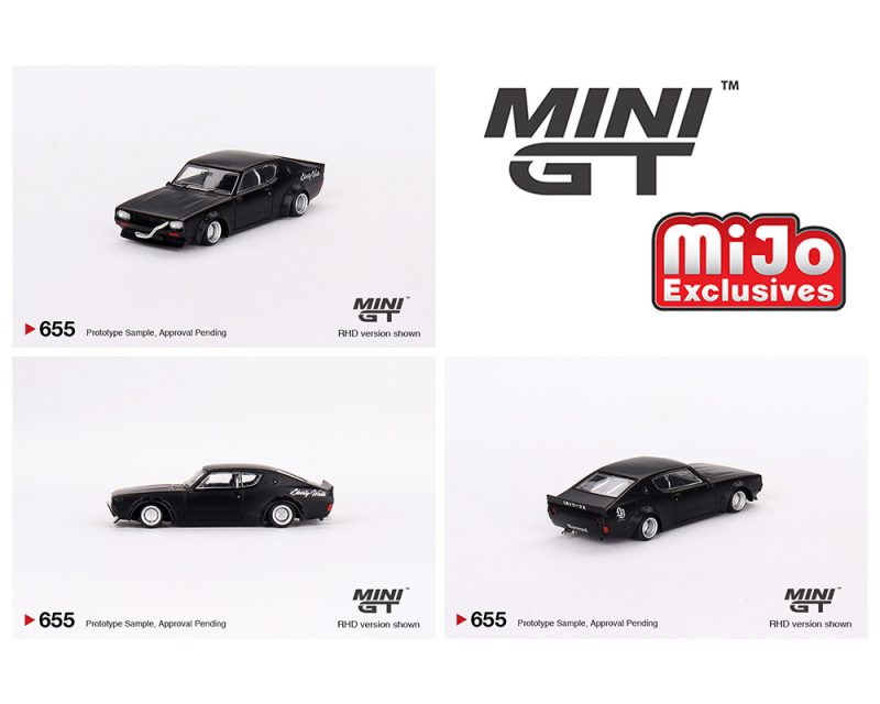 Mini GT 1:64 Porsche 911 (992) GT3 Touring – Black – MiJo Exclusives