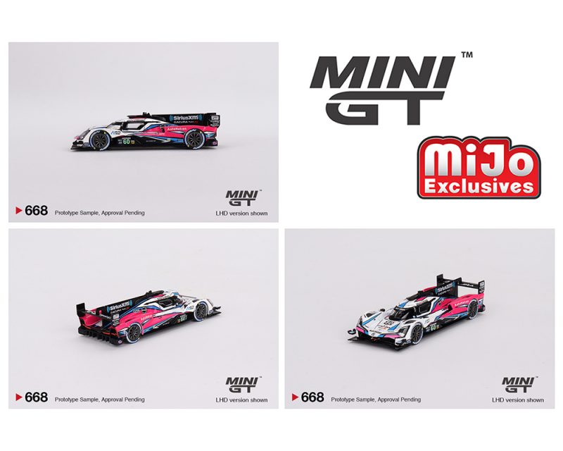Mini GT 1:64 Acura ARX-06 GTP #60  Meyer Shank Racing  2023 IMSA Daytona 24 Hrs  Winner- MiJo Exclusives