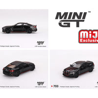 Mini GT 1:64 BMW M4 CSL – Black Sapphire – MiJo Exclusives