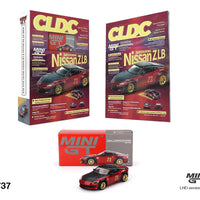 Mini GT 1:64 CLDC Magazine with Nissan Z LB Nation Works – M Red – China CLDC Exclusives