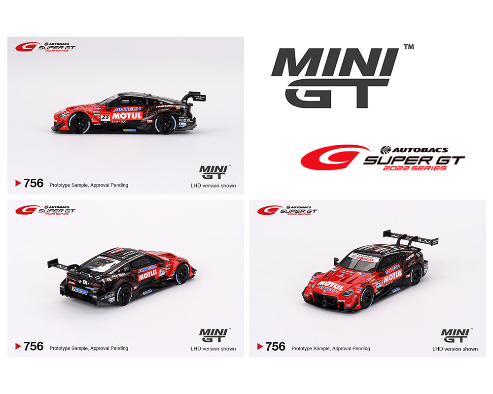 Mini GT 1:64 Super GT Series Nissan Z GT500 #23 “MOTUL AUTECH Z” NISMO 2023 – Japan Exclusives