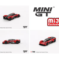 (Preorder) Mini GT 1:64 Aston Martin Valkyrie Hyper – Red – Mijo Exclusives