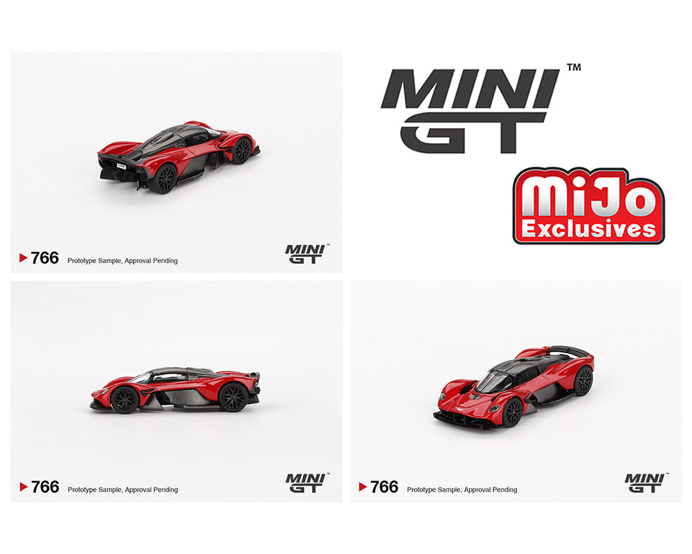 (Preorder) Mini GT 1:64 Aston Martin Valkyrie Hyper – Red – Mijo Exclusives