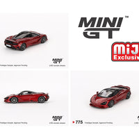 (Preorder) Mini GT 1:64 McLaren 750S – Amaranth Red