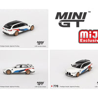 (Preorder) Mini GT 1:64 BMW M3 M Performance Touring – Alpine White