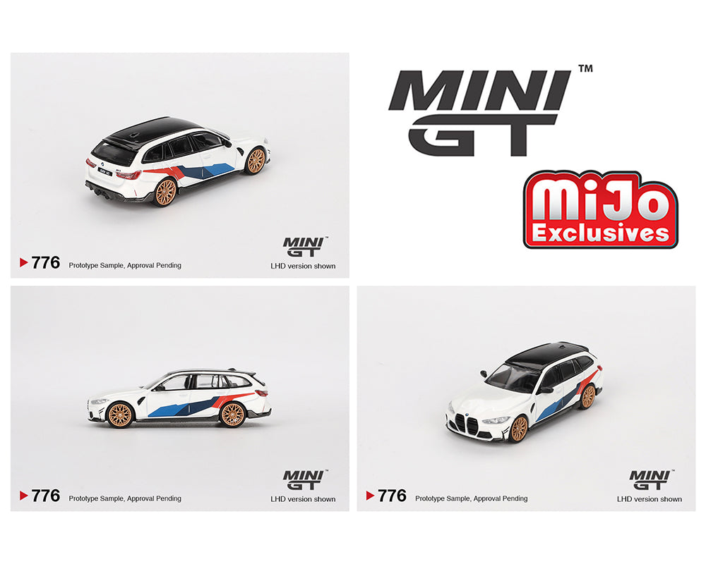 (Preorder) Mini GT 1:64 BMW M3 M Performance Touring – Alpine White