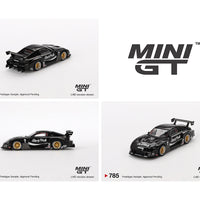 (Preorder) Mini GT 1:64 MAZDA RX-7 LB-Super Silhouette – Liberty Walk Black – Mijo Exclusives