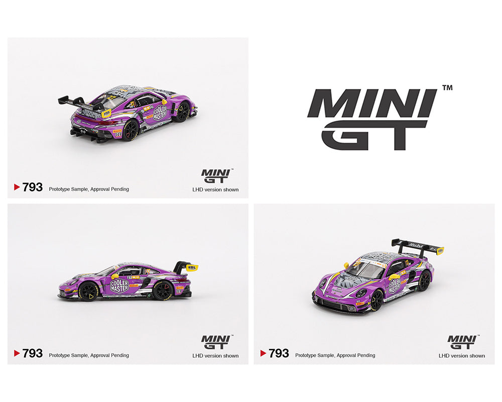 (Preorder) Mini GT 1:64 Porsche 911 GT3 R #27 HubAuto Racing 2023 FIA GT World Cup 70th Macau Grand Prix – Mijo Exclusives