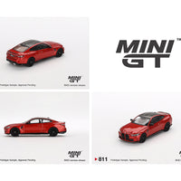 (Preorder) Mini GT 1:64 BMW M4 Competition (G82) Sakhir Orange LHD