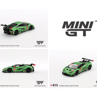 (Preorder) Mini GT 1:64 Lamborghini Huracán GT3 EVO2 #63 Iron Lynx IMSA 2023 Daytona 24 Hrs.