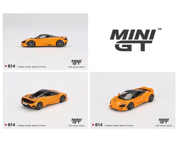 (Preorder) Mini GT 1:64 McLaren 750S McLaren – Orange – Limited Edition