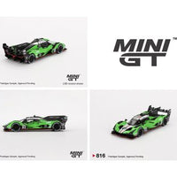 (Preorder) Mini GT 1:64 Lamborghini SC63 #63 Iron lynx 2024 IMSA Sebring