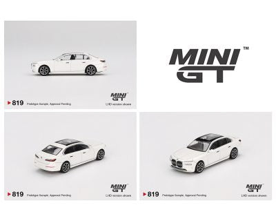 (Preorder) Mini GT 1:64 BMW i7 xDrive60 – Mineral White – Limited Edition