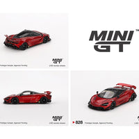 (Preorder) Mini GT 1:64 McLaren 720S LB-Works – Gem Red – LHD