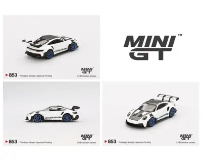 (Preorder) Mini GT 1:64 Porsche 911 (992) GT3 RS Weissach Package – White