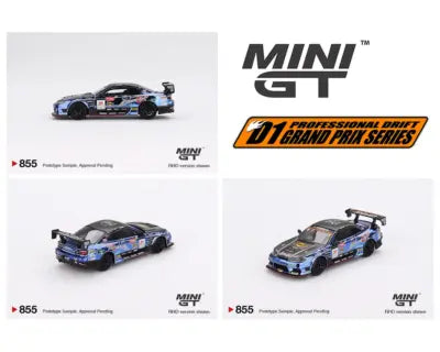 (Preorder) Mini GT 1:64 Japan Exclusive Nissan Silvia (S15) D-MAX #70 D-MAX