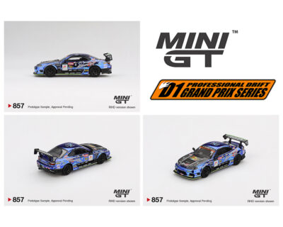 (Preorder) Mini GT 1:64 Japan Exclusive Nissan Silvia (S15) D-MAX Racing #46