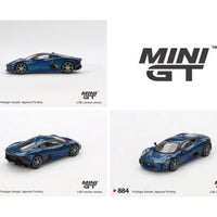 (Preorder) Mini GT 1:64 Jaguar C-X75 – Blue