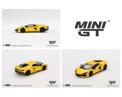 (Preorder) Mini GT 1:64 Lamborghini Revuelto – Giallo Yellow