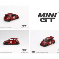 (Preorder) Mini GT 1:64 LB-WORKS x Abas Works ABARTH 595 – Red