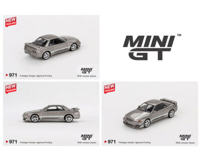 (Preorder) Mini GT 1:64 Nissan Skyline GT-R (R32) Veilside Combat C-I – Veilside Combat Grey