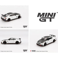 (Preorder) Mini GT 1:64 Nissan GT-R Nismo 2024 – Brilliant White Pearl