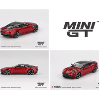 (Preorder) Mini GT 1:64 Aston Martin DBS – Hyper Red