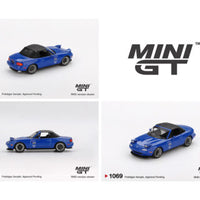 (Preorder) Mini GT 1:64 Mazda Miata MX-5 (NA) Tuned Version – Dark Blue