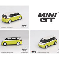 (Preorder) Mini GT 1:64 Volkswagen ID. Buzz – Candy White / Pomelo Yellow