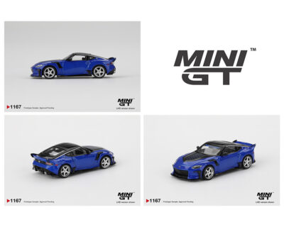 (Preorder) Mini GT 1:64 Nissan Z VeilSide FFZ400 – Seiran Blue