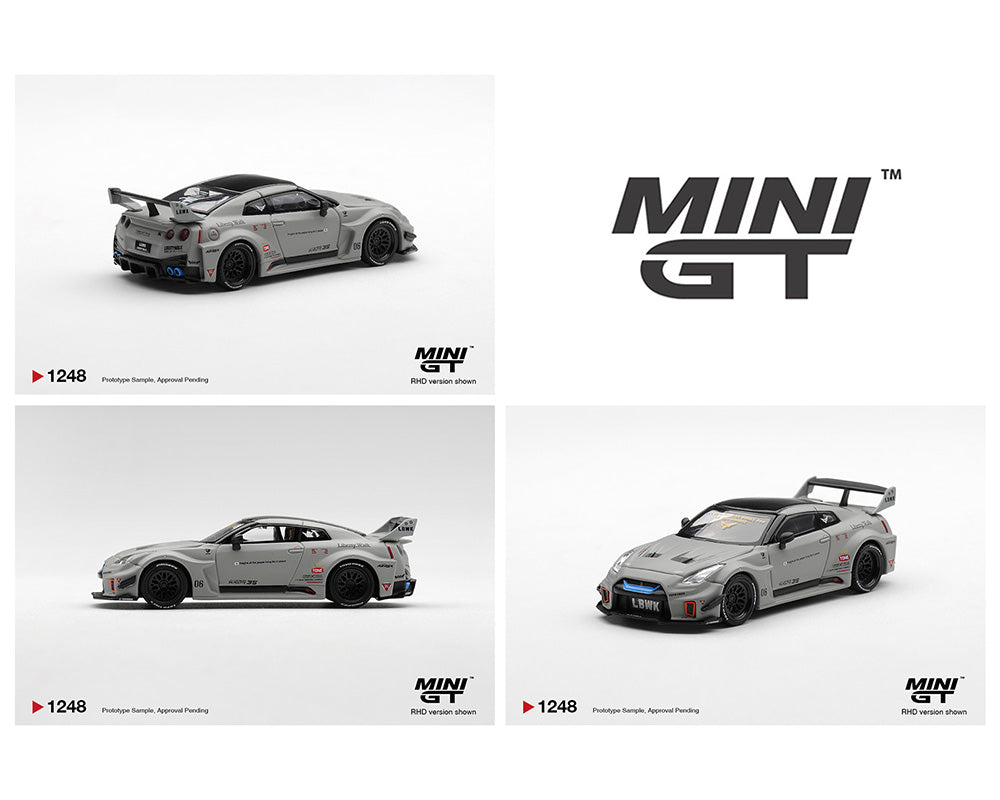 (Preorder) Mini GT 1:64 NISSAN LB-Silhouette WORKS GT 35GT-RR Ver.1 – Matt Grey – Limited Edition