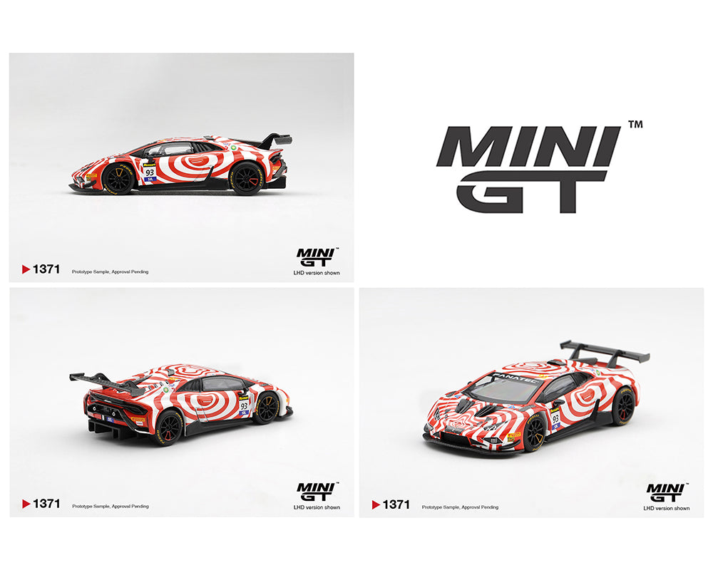 (Preorder) Mini GT 1:64 Lamborghini Huracan GT3 EVO2 #93 Wall Racing 2025 Bathurst 12 hrs – Limited Edition