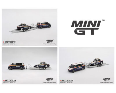 (Preorder) Mini GT 1:64 Porsche 911 Dakar #718 / Volkswagen ID. Buzz