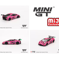 (Preorder) Mini GT 1:64 Lamborghini Huracan GT3 EVO2 #83 Iron Dames IMSA 2023 Daytona 24 Hrs