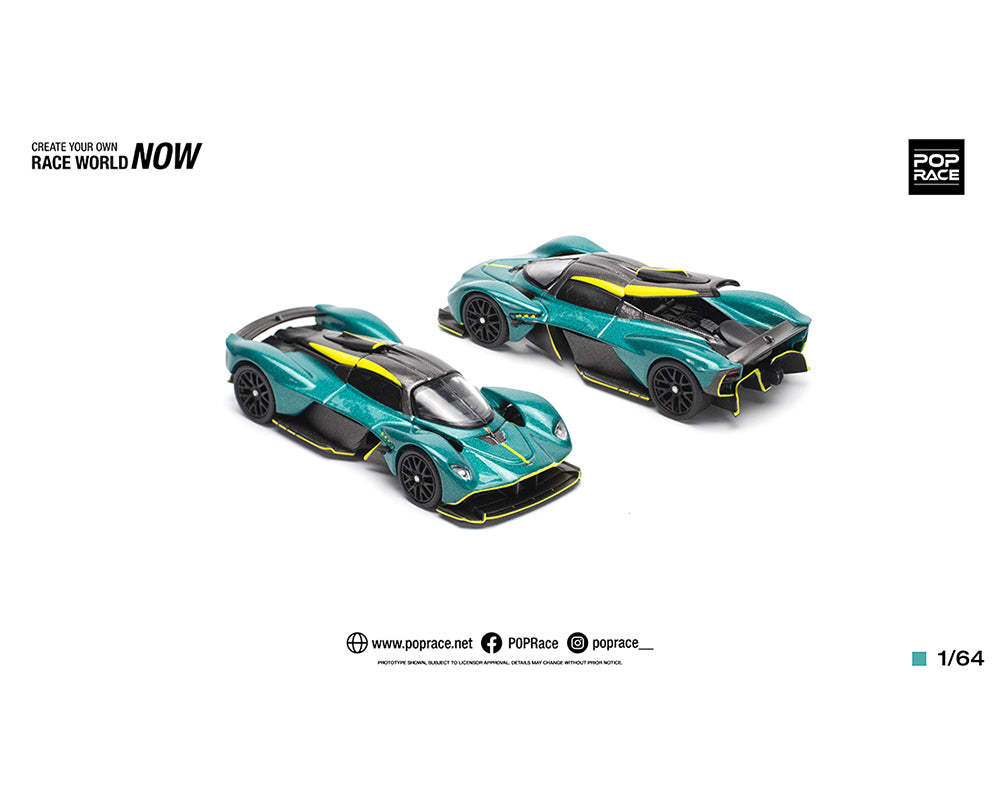 Pop Race ASTON MARTIN VALKYRIE - VIRIDIAN GREEN