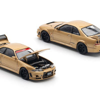 PR640150 TOP SECRET GT-R R33 - GOLD