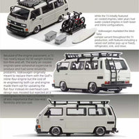 Mortal 1:64 VW T3 Lowrider w/ BBS Wheels Matte White