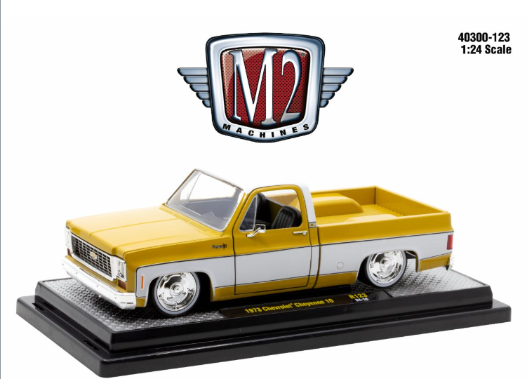 M2 Machines 1:24 Scale Release 40300-123 B Chevy Squarebody