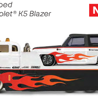 2025 Muscle Machines Flatbed with K5 Blazer With Flames