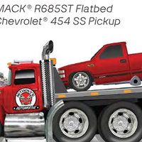 2025 Muscle Machines Flatbed with Chevy OBS 454 Truck