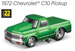 2025 Muscle Machines C10 Pickup Green