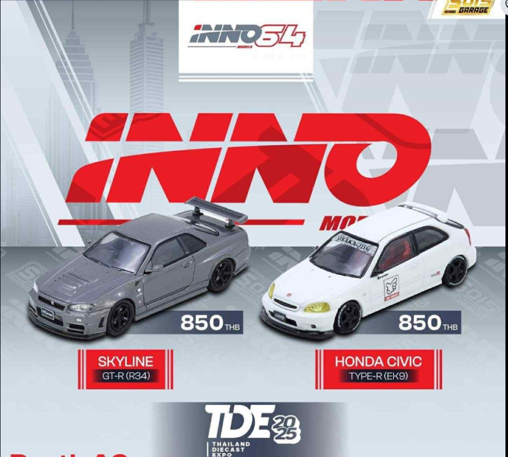 Inn064 Thailand Diecast Expo Exclusive Set