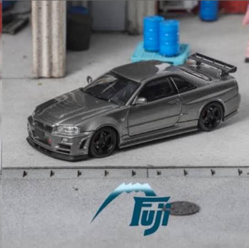 Fuji Skyline GTR R34 Z-Tune Gun Grey
