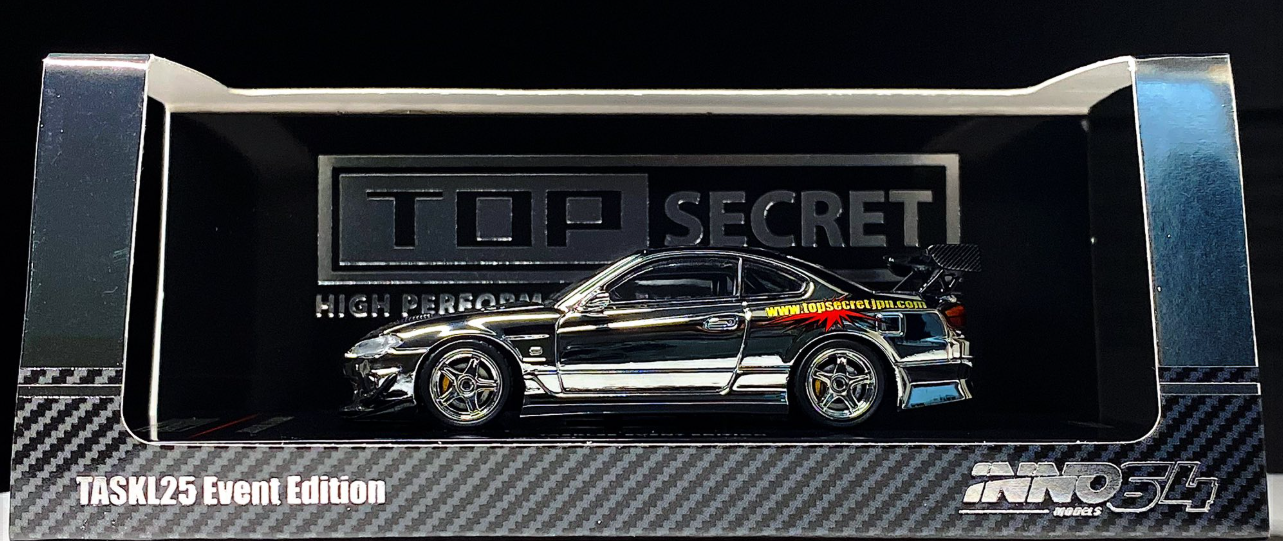 Inno64 Nissan Silvia S15 Top Secret - TASKL - Chrome
