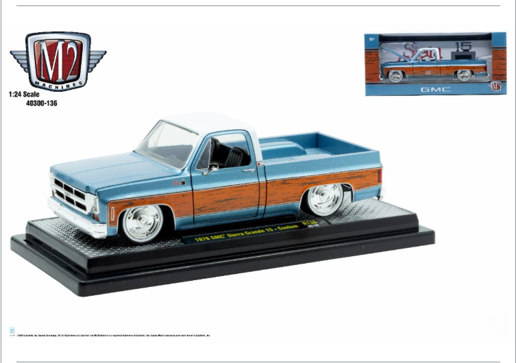 1:24 Scale Release 40300-136 B 