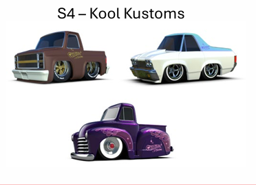 (Preorder) CarTuned 1:64 Lowriders Series 3 Kool Kustoms