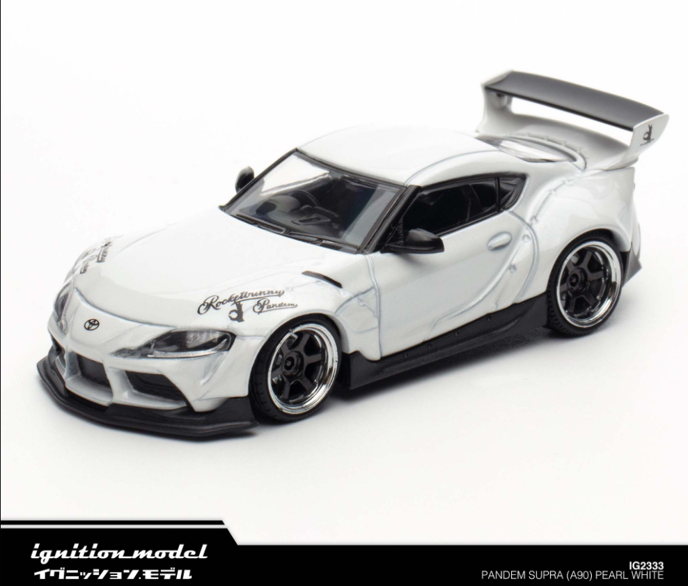 Ignition Model Pandem Supra (A90) Pearl White