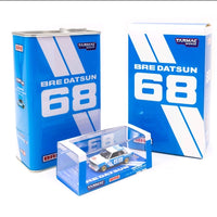 HOBBY64 - BRE Datsun 510 Trans-Am 2.5 Championship 1972 Peter Gregg with BRE metal oil can