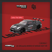 (Preorder) Tarmac Works 1:43 LB-Silhouette WORKS GT NISSAN 35GT-RR – Full Carbon – Hobby43